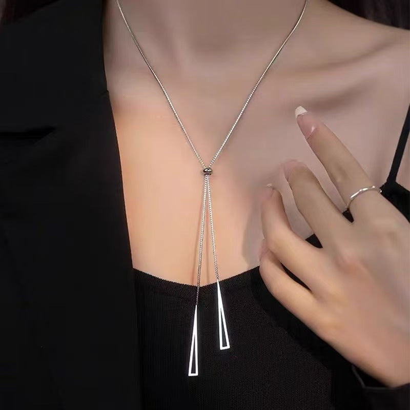 French-style Double-layer Necklace