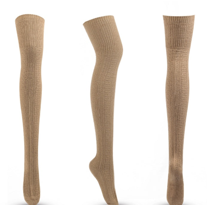 Autumn And Winter Long Knit Tide Socks