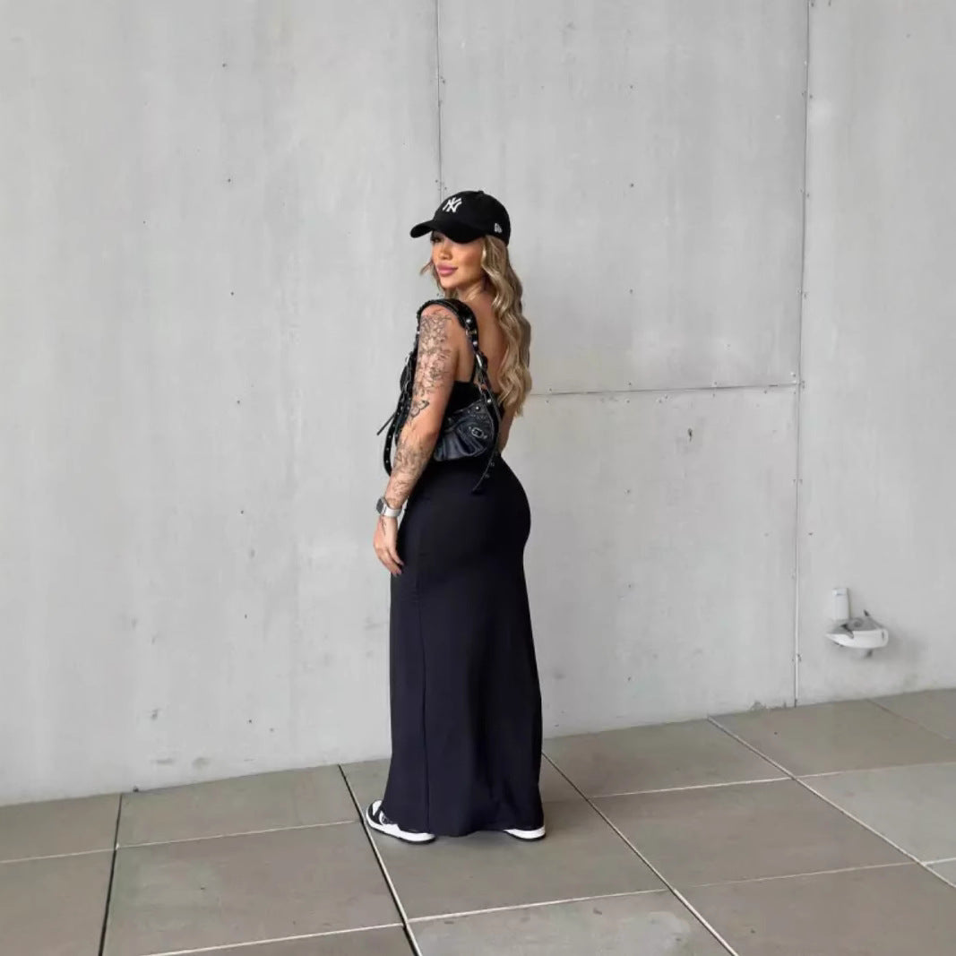 Fashionable Slit Bodycon Skirt