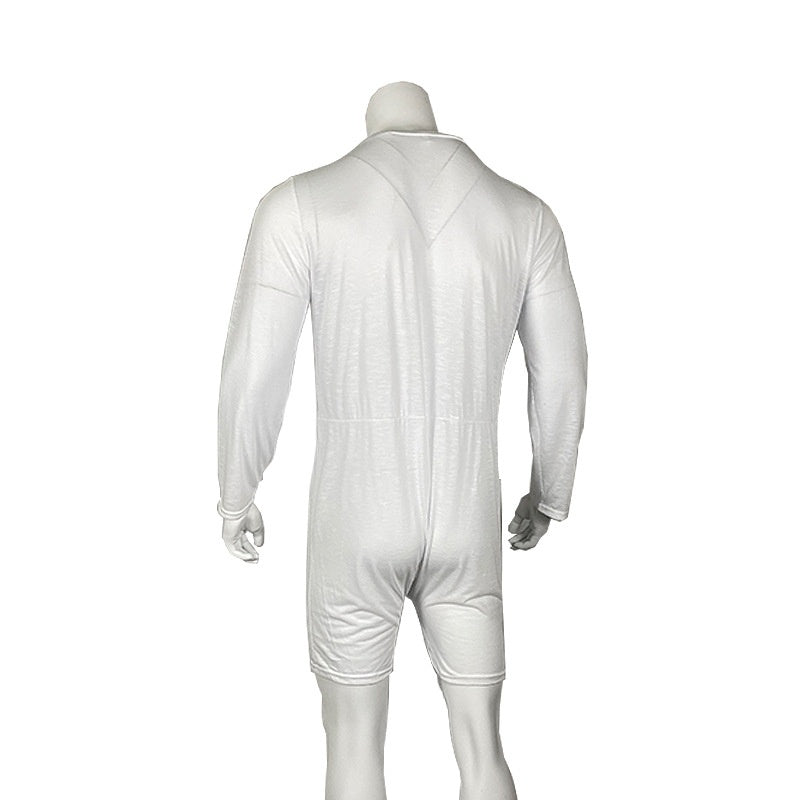 Pure Color Tight Jumpsuit