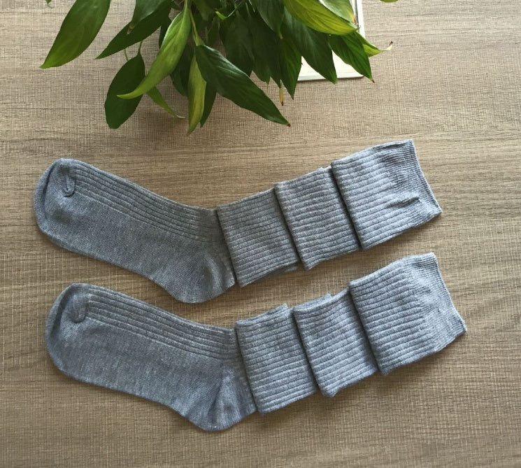 Autumn And Winter Long Knit Tide Socks
