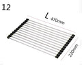 Stainless Steel Folding Kitchen Drain Sink Rack