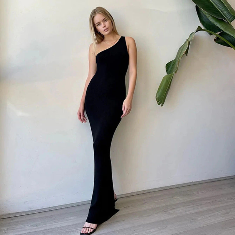 Backless Slim Fit Long Dress