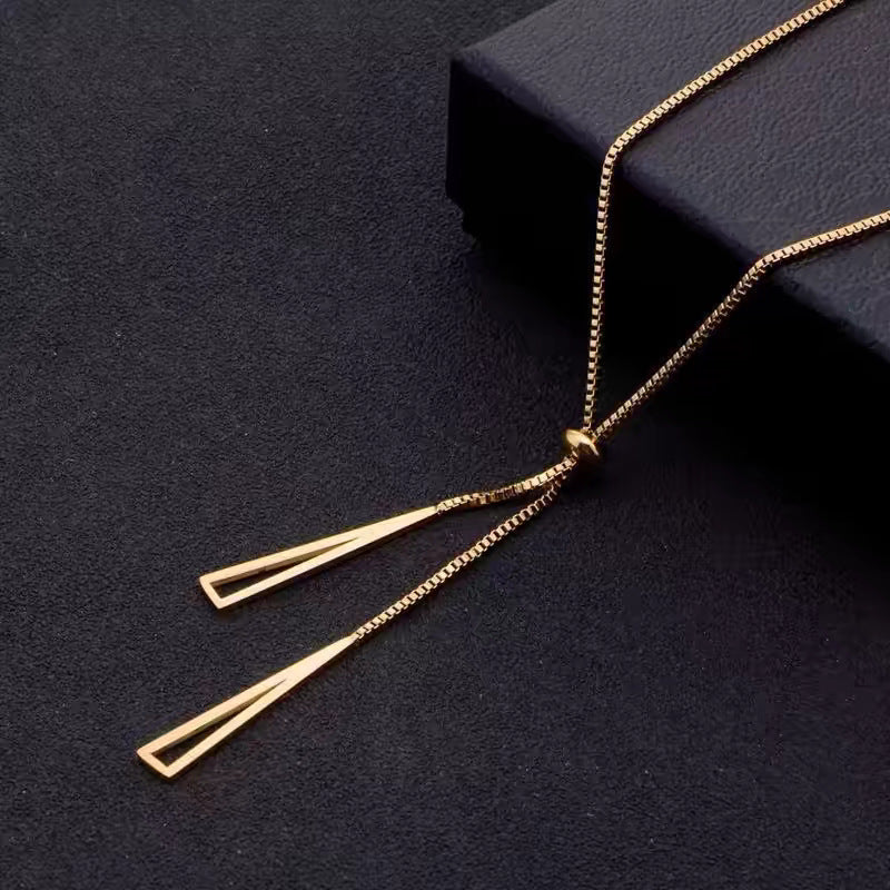 French-style Double-layer Necklace