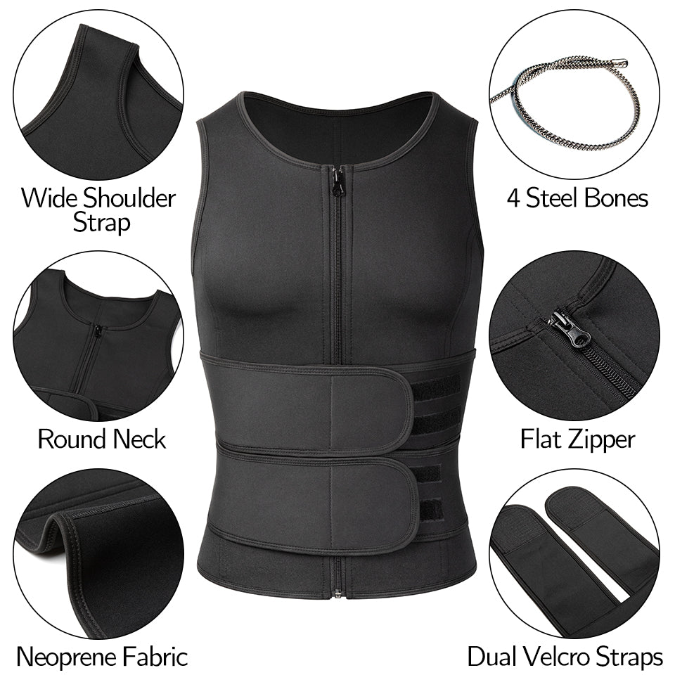 Sweat Vest Sauna Suit