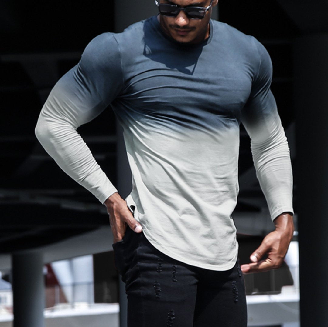 3D Printed Long Sleeve Sports T-Shirt