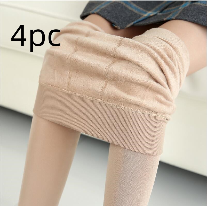 Fashionable Warm Fur Leggings