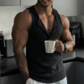 Multi-button Sports Fitness Vest Top
