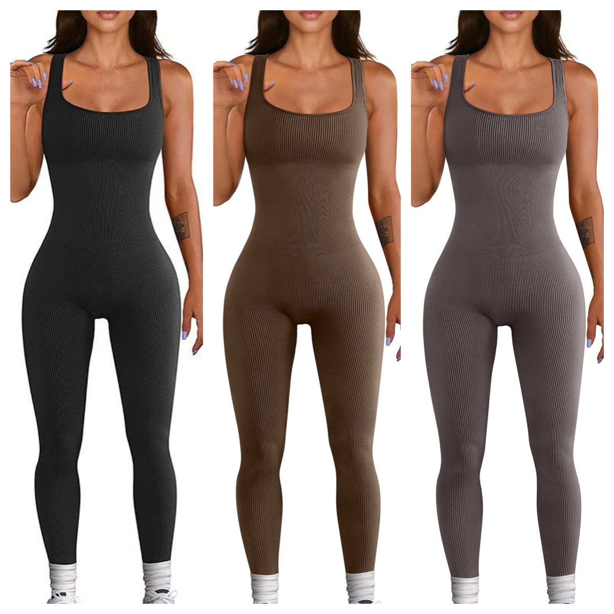 Women's Suspender Tank Top Tights 3pc,2pc,1pc