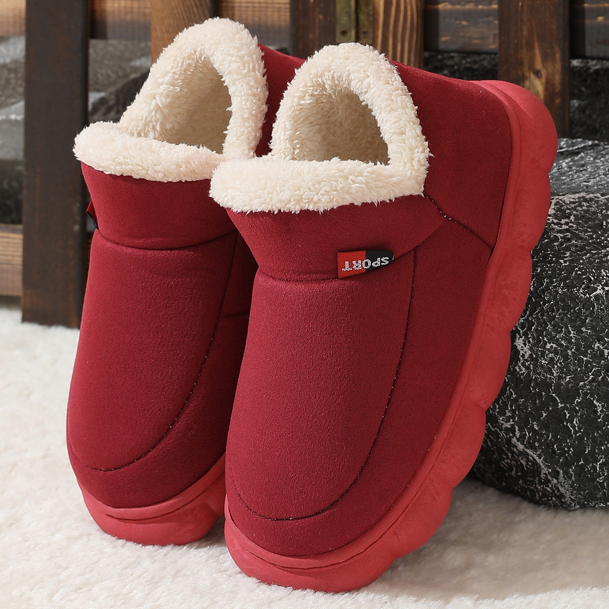Winter Plush Cotton Shoes
