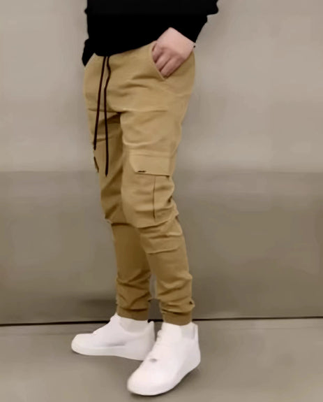 Elastic Sports Baggy Pants