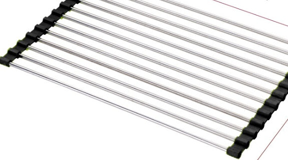 Stainless Steel Folding Kitchen Drain Sink Rack