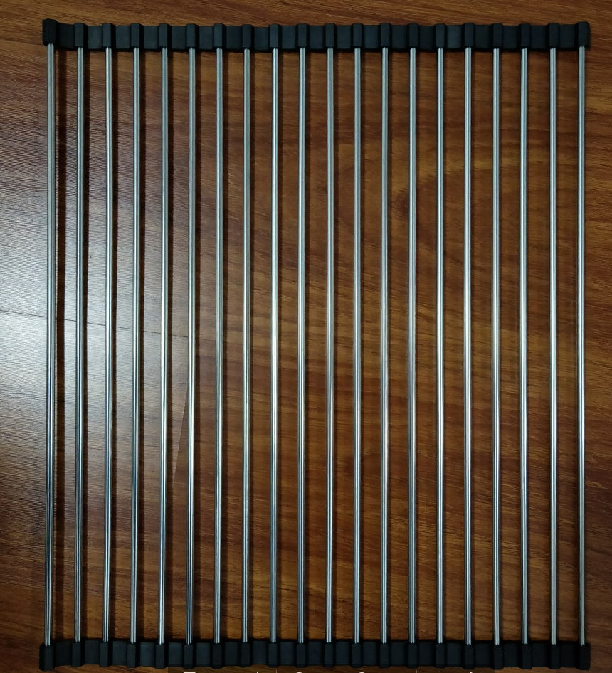 Stainless Steel Folding Kitchen Drain Sink Rack