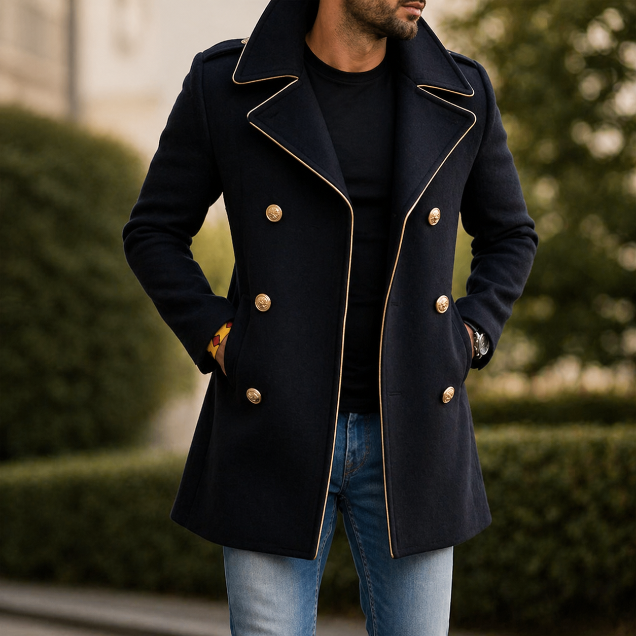 Mid-length Casual Fashion Coat