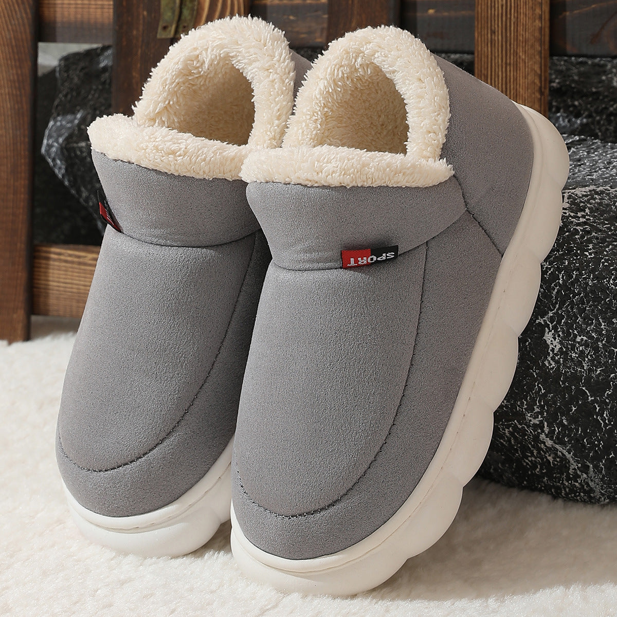 Winter Plush Cotton Shoes