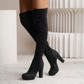 High Square Heel Boots