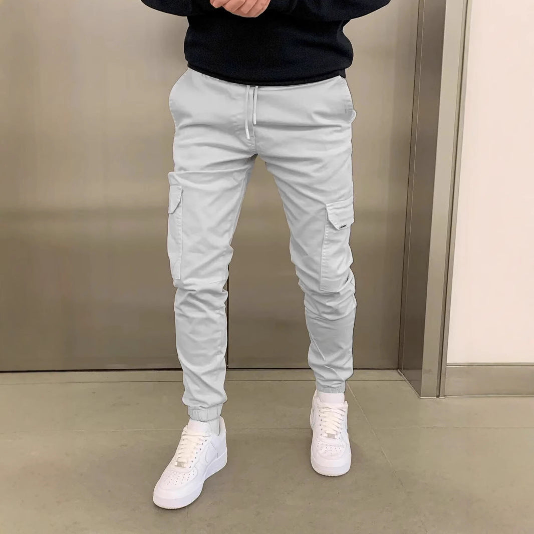 Elastic Sports Baggy Pants