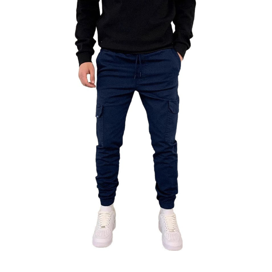 Elastic Sports Baggy Pants