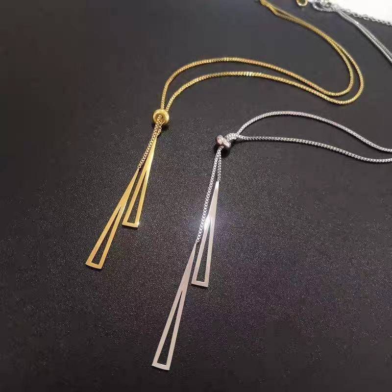 French-style Double-layer Necklace