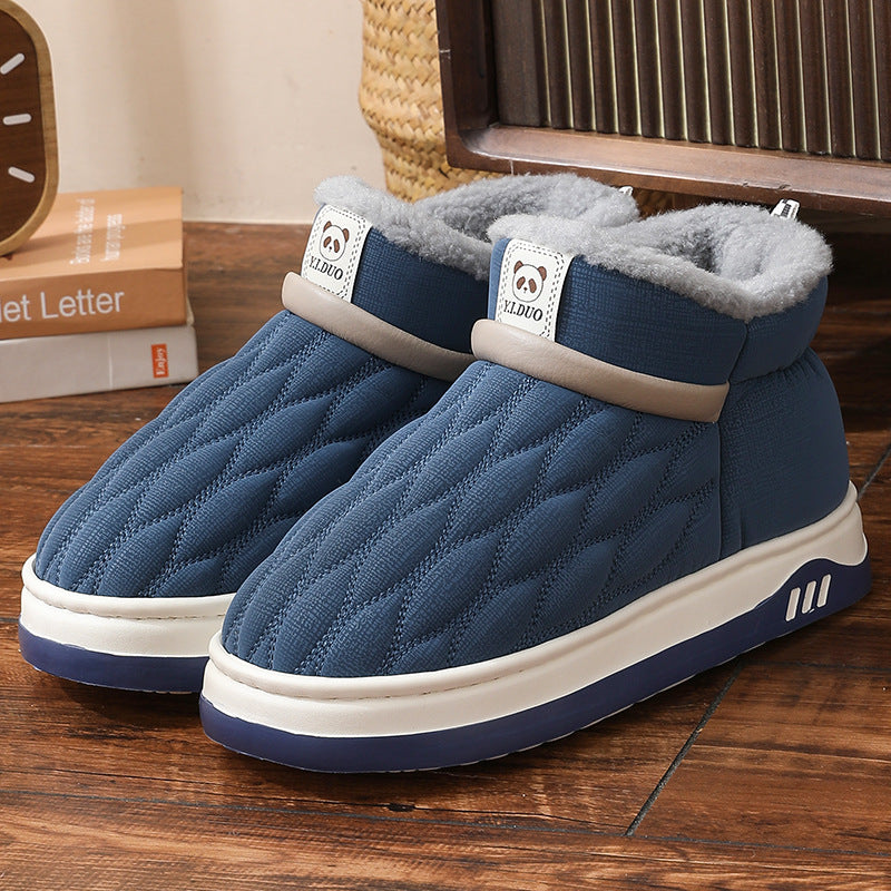 Winter Leather Waterproof Cotton Shoes